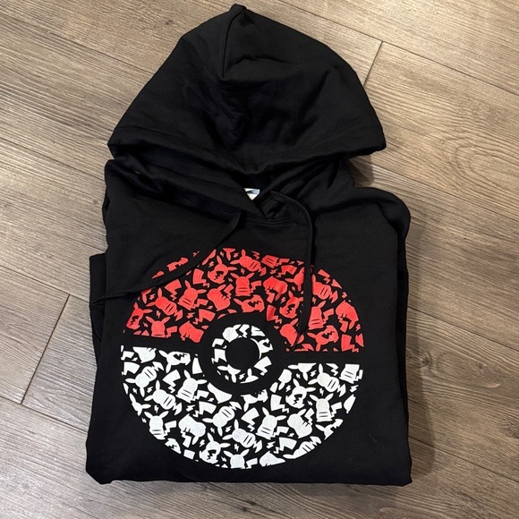 Pokemon Other - 🆕 Pokemon Pokeball Pikachu Hoodie. 2XL. Brand New!💥